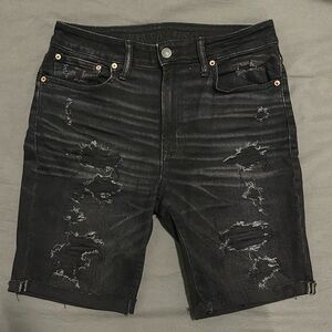 American Eagle Distressed Denim Shorts